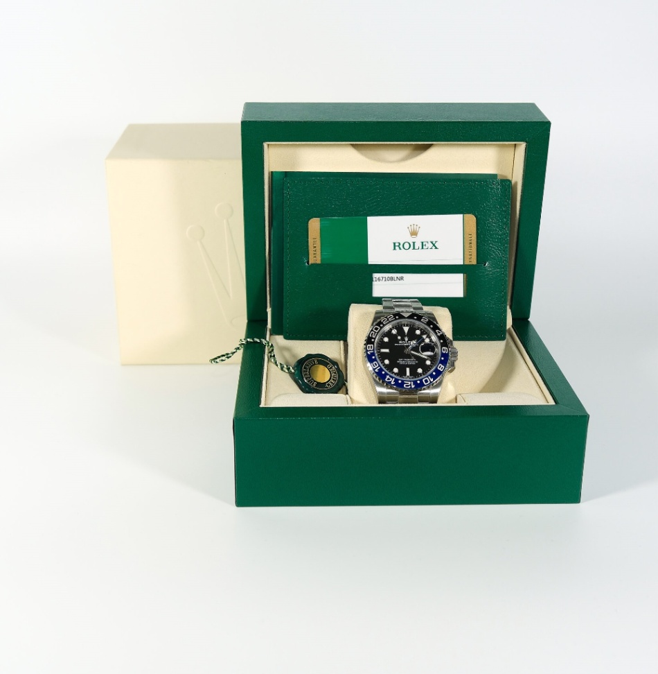 Rolex GMT-Master II 116710BLNR ‘Batman’ Black Dial Oyster Steel 2018 40mm. thumbnail 6