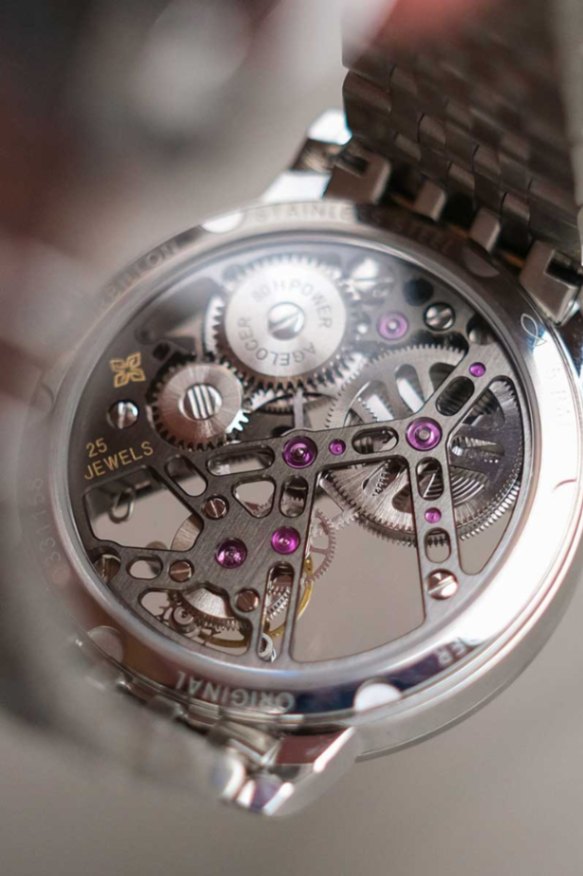 AGELOCER Original Hollow Black Free-Sprung Flying Tourbillon - Image 3