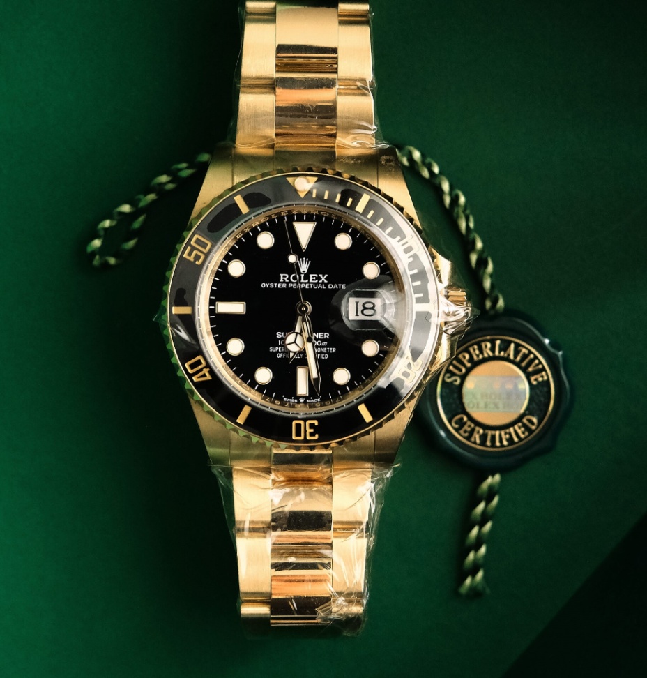 Rolex New Submariner 126618LN Black Dial Yellow Gold Oyster Steel 2026 41mm.