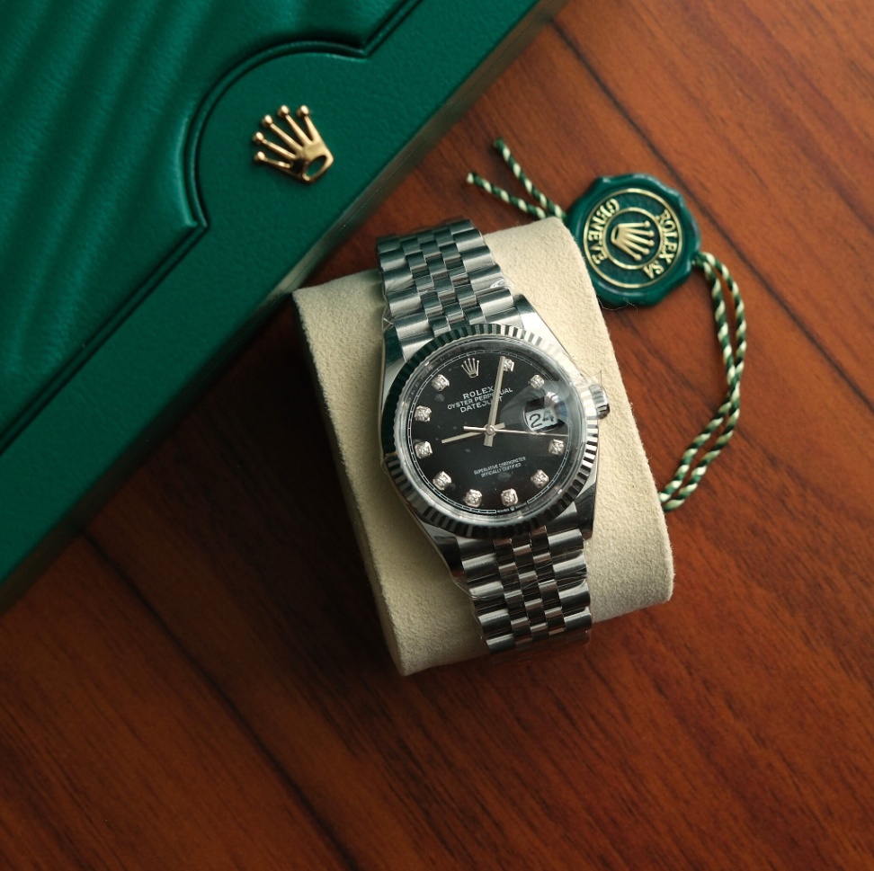 Rolex New Datejust 126234 Black Diamond Dial Jubilee 2026 36mm.