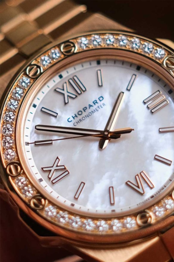 Chopard Alpine Eagle 36 Rose Gold Diamond 295370-5002 - Image 4