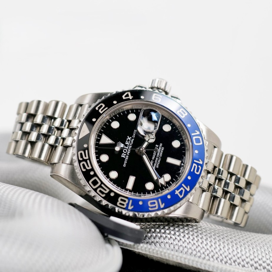 ROLEX GMT-Master II Batgirl 126710BLNR Jubilee 40mm