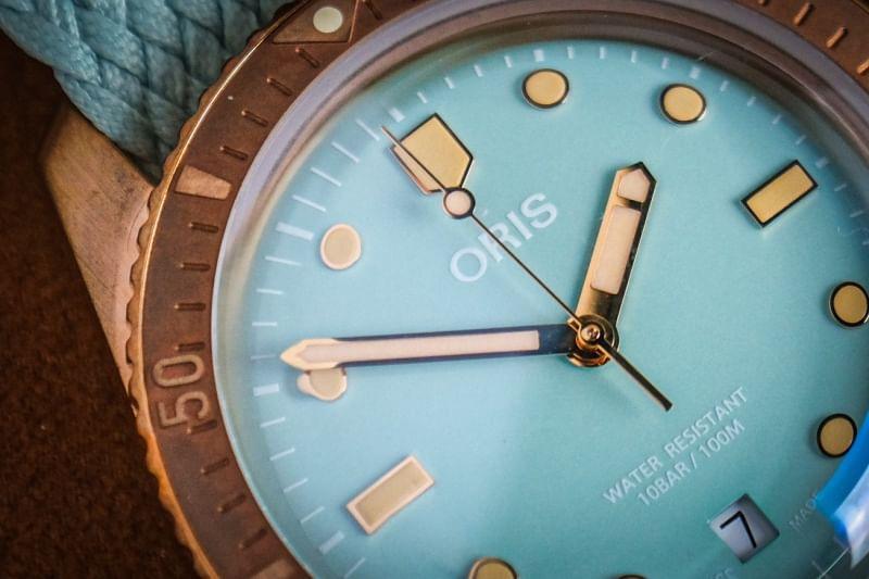 ORIS Divers Sixty-Five Cotton Candy Wild Green thumbnail 4