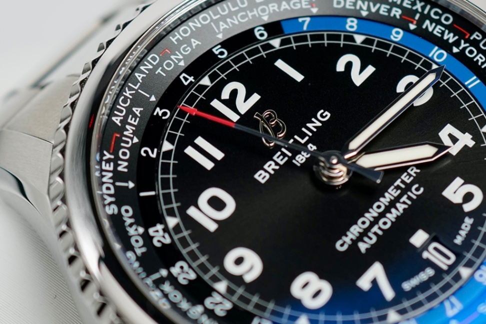 BREITLING Aviator 8 B35 Automatic Unitime AB3521U41B1A1 43mm thumbnail 5