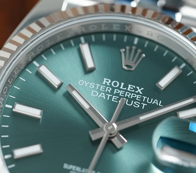 Rolex Datejust Mint Green Dial 126234 thumbnail 3