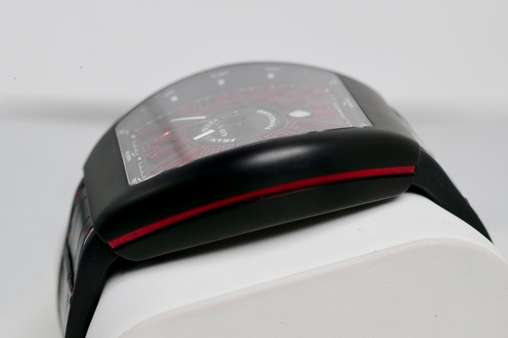 FRANCK MULLER Vanguard V45 Titanium Black Red 45mm - Image 5