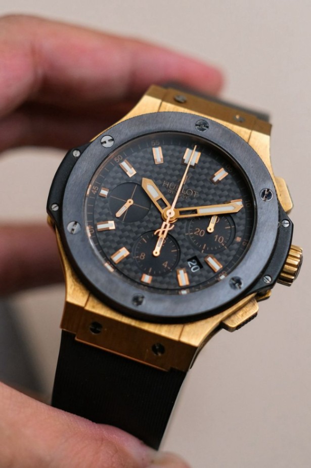 Hublot Big Bang Chronograph 18K Rose Gold Kevlar thumbnail 3
