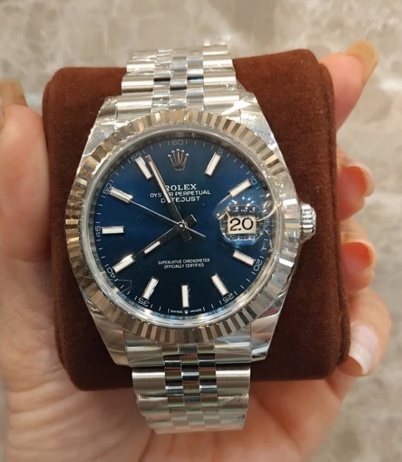 Datejust Blue Dial Jubilee 41mm