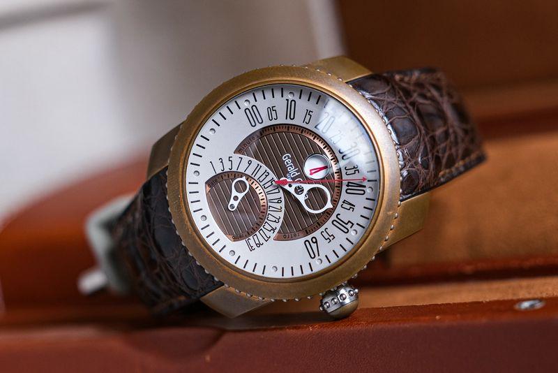 Gerald Genta Gefica Bi-Retro Bronze - Image 2