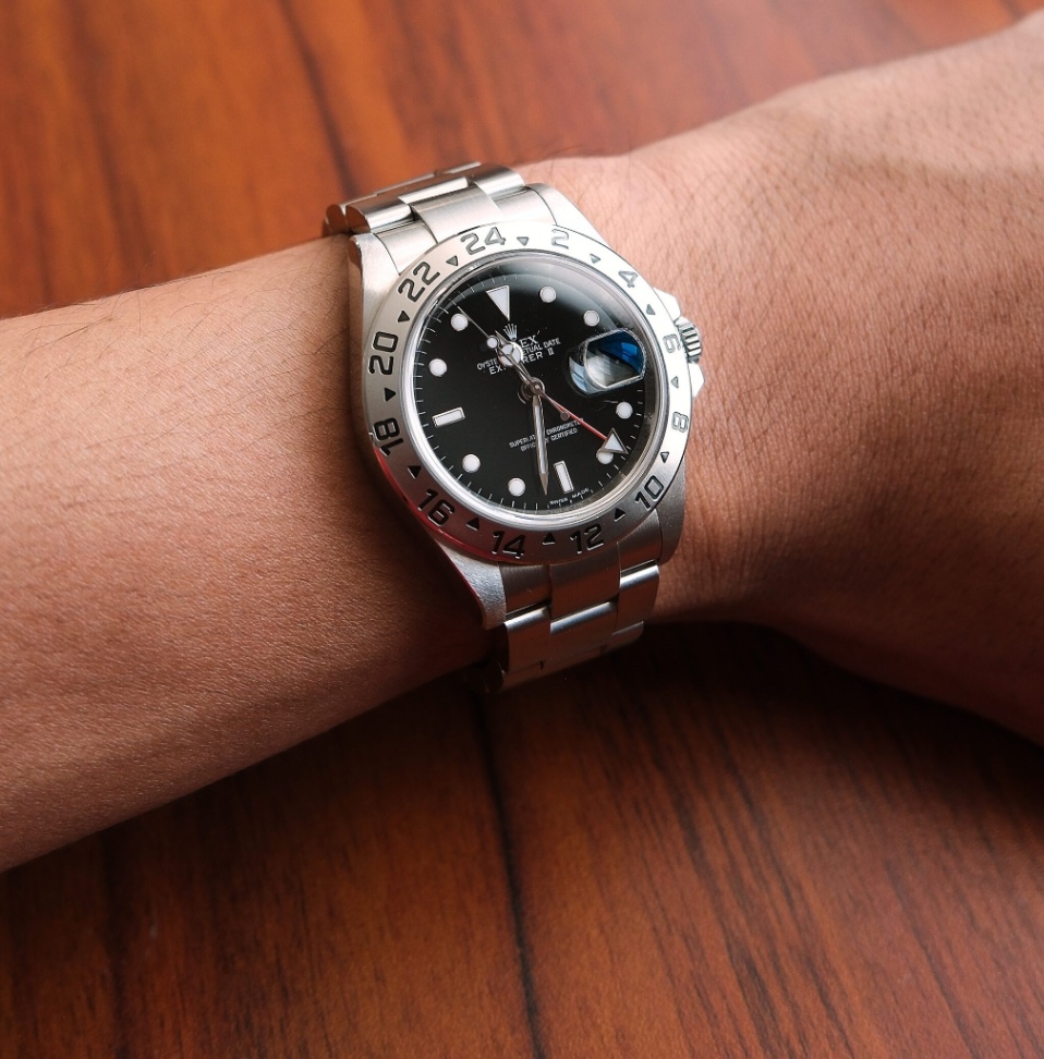 Rolex Consignment Explorer II 16570 Black Dial Oyster Steel 2011 40mm. - Image 6