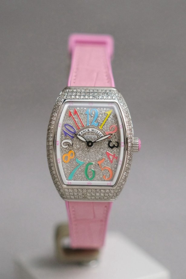 Franck Muller V32 Colour Dream Full Diamond V 32 QZ