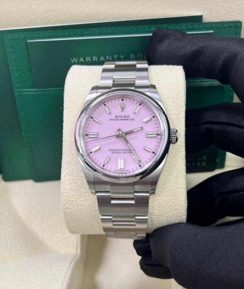 Oyster Perpetual Candy Pink Dial 36mm