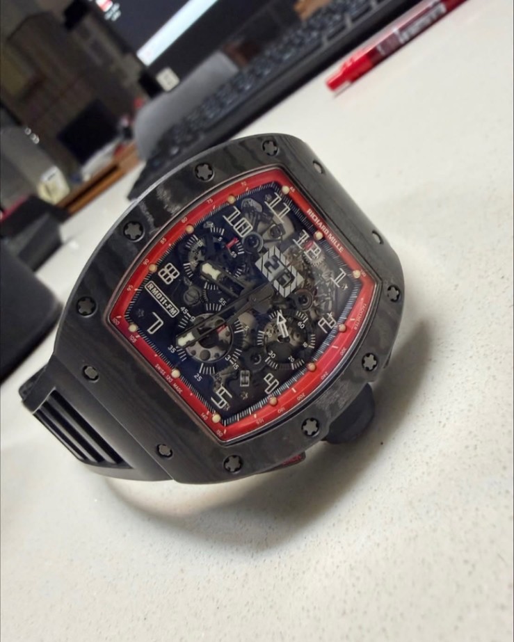 RICHARD MILLE RM 11-FM CA Black Knight 50 x 42.7mm thumbnail 3