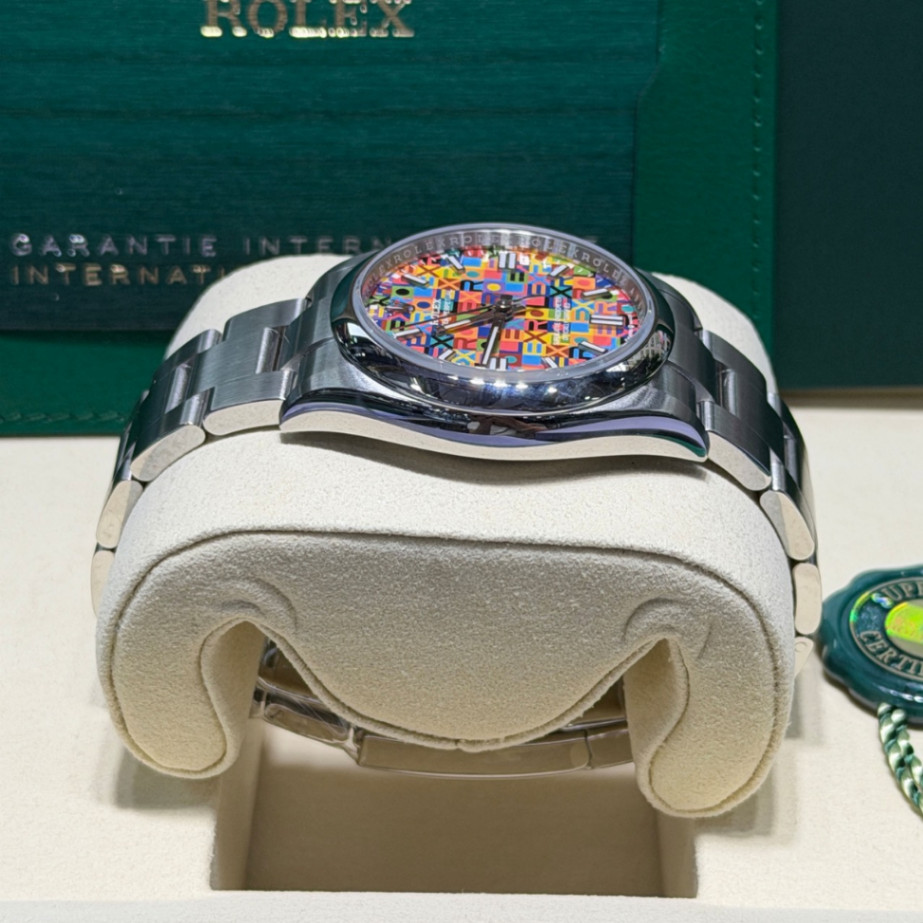 Oyster Perpetual Multicolor Jubilee Motif 36mm thumbnail 3