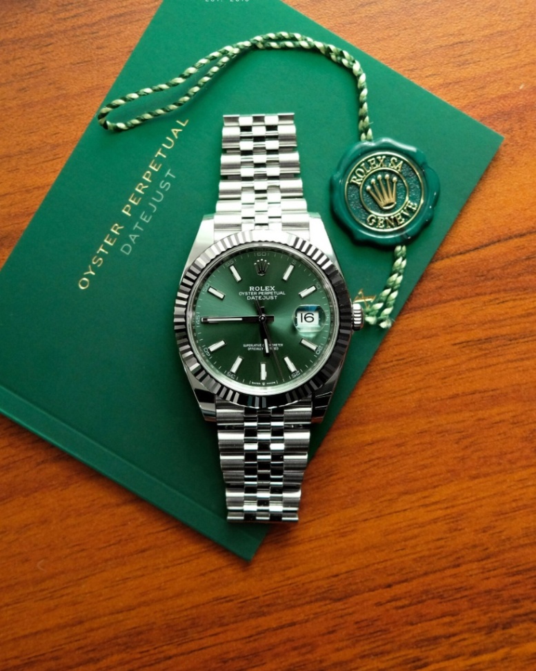 ROLEX Datejust 41 126334 Mint Green Dial 2026