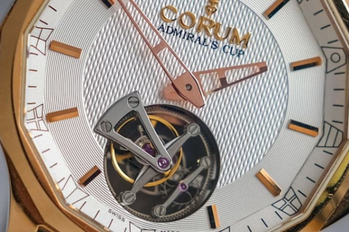 Corum Admirals Cup 18K Rose Gold Flying Tourbillon - Image 4