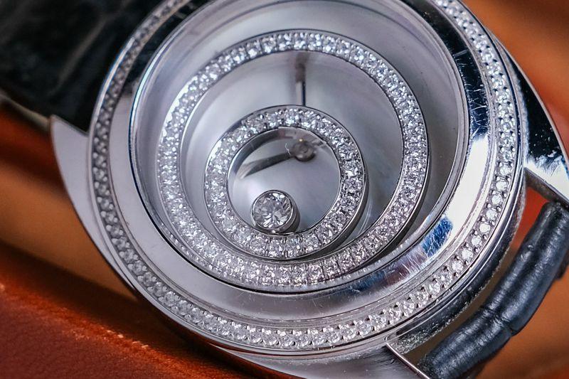 Chopard Happy Spirit Diamond 18K White Gold Mop - Image 3