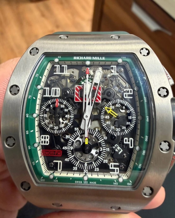 RICHARD MILLE RM 11-FM Ti Le Mans Classic 50x42.7mm
