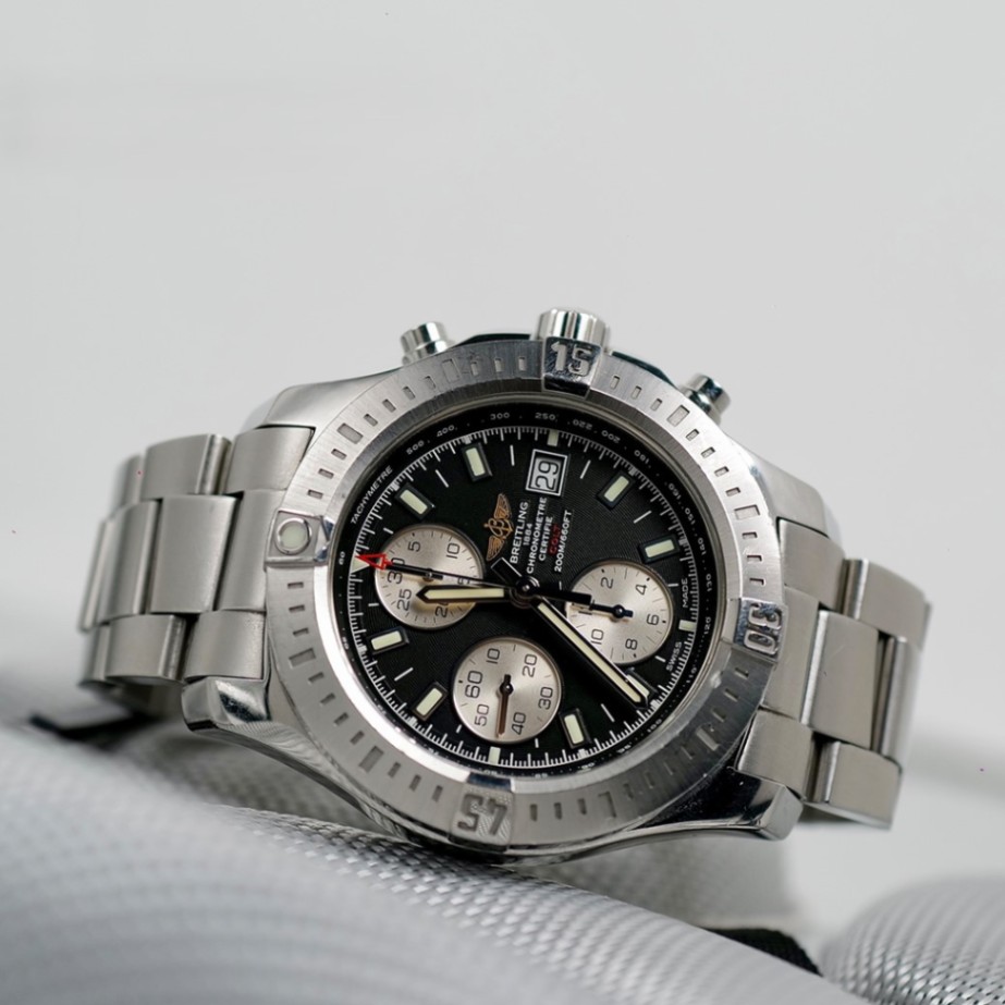 BREITLING Colt Chronograph A13388 Black Dial 44mm