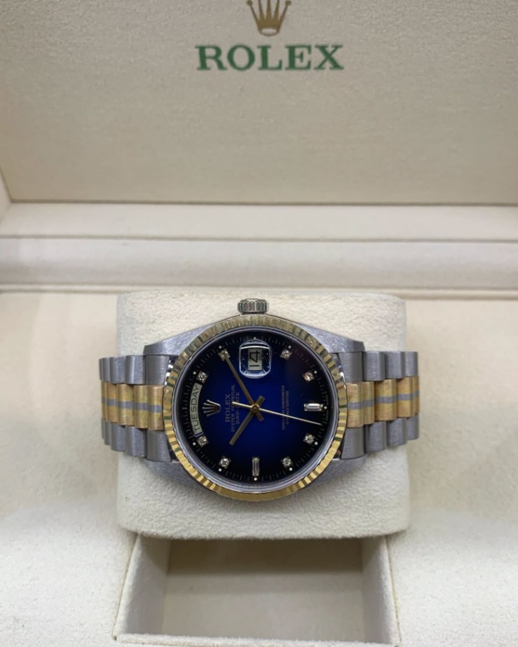 ROLEX Day-Date 36 Tridor 18239 36mm thumbnail 2