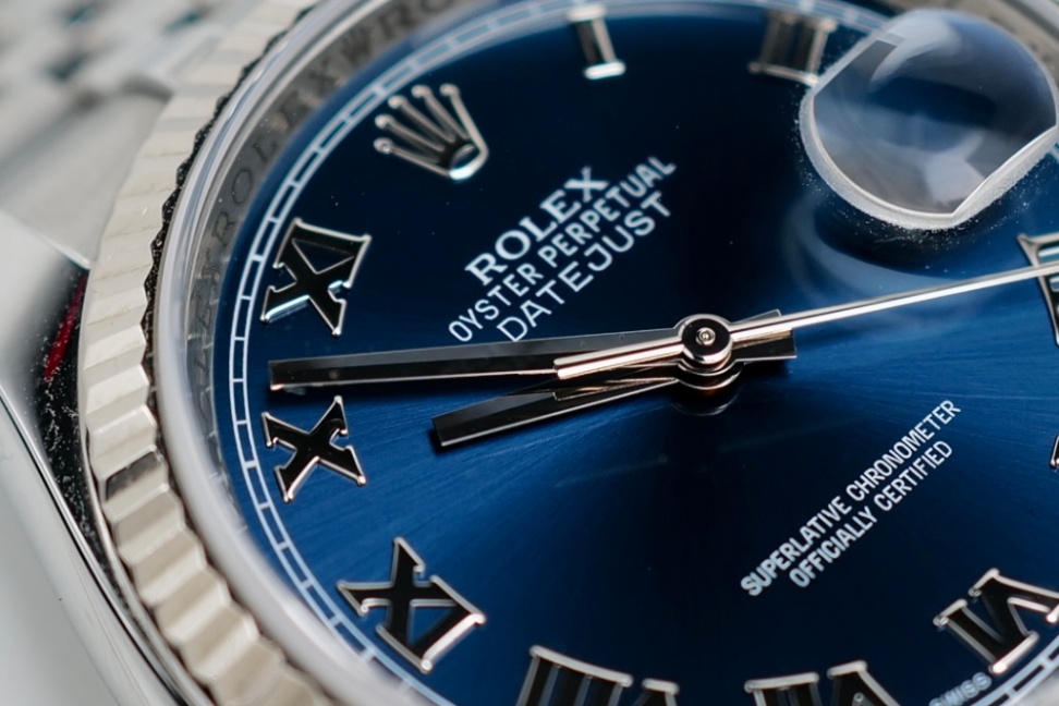 ROLEX Datejust 36 116234 Blue Roman Dial Jubilee - Image 3