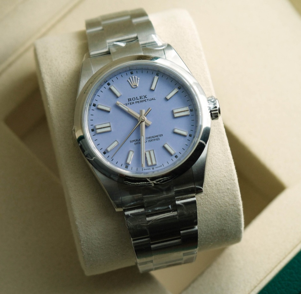 Rolex New Oyster Perpetual 134300 Lavender Dial Oyster Steel 2026