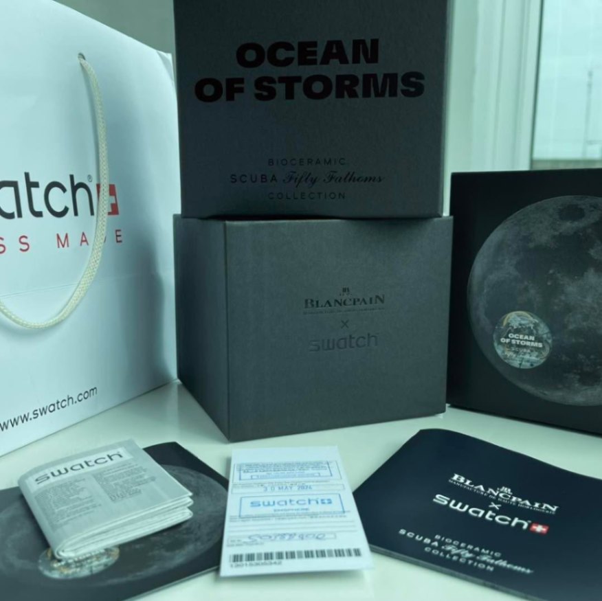 BLANCPAIN X SWATCH BIOCERAMIC SCUBA FIFTY FATHOMS - Image 3