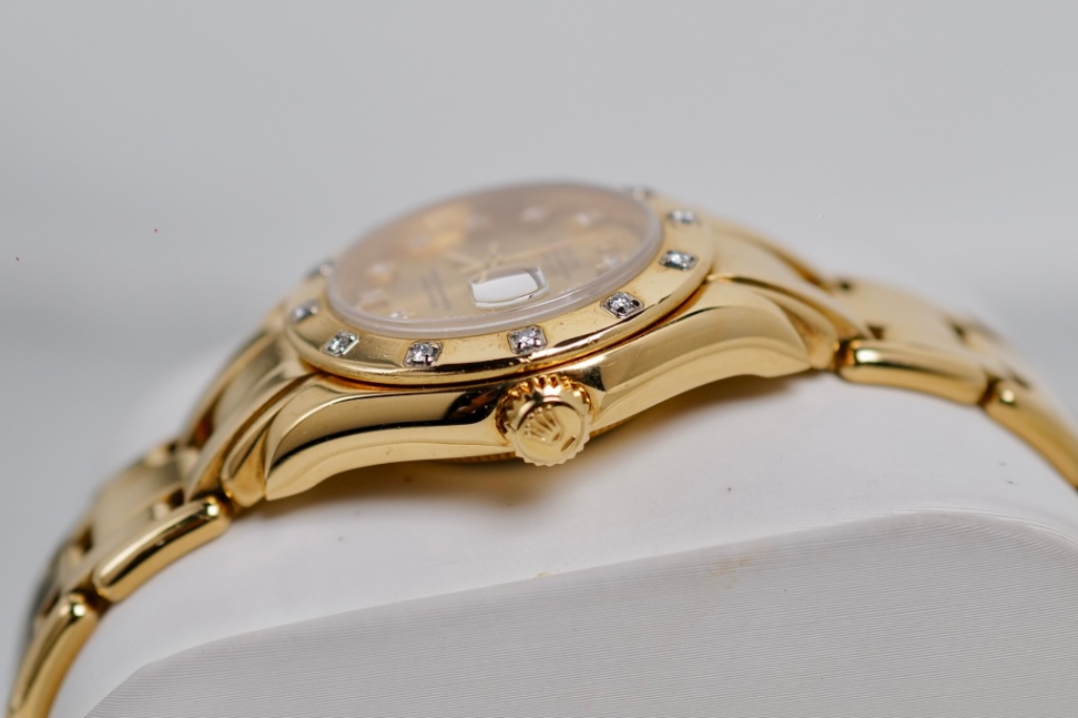 ROLEX Pearlmaster 69318 Full Gold Diamonds 29mm - Image 4
