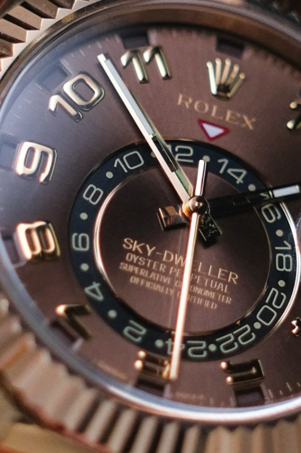 Rolex Sky-Dweller 18K Rose Gold thumbnail 3