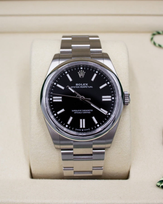 Oyster Perpetual Black Dial 41mm
