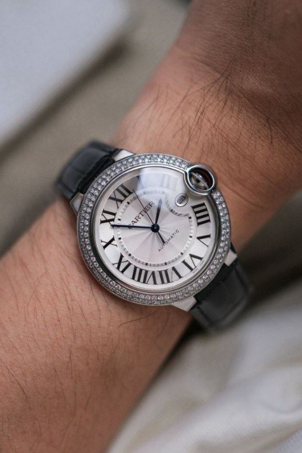 Cartier Ballon Bleu 42 Diamond thumbnail 3