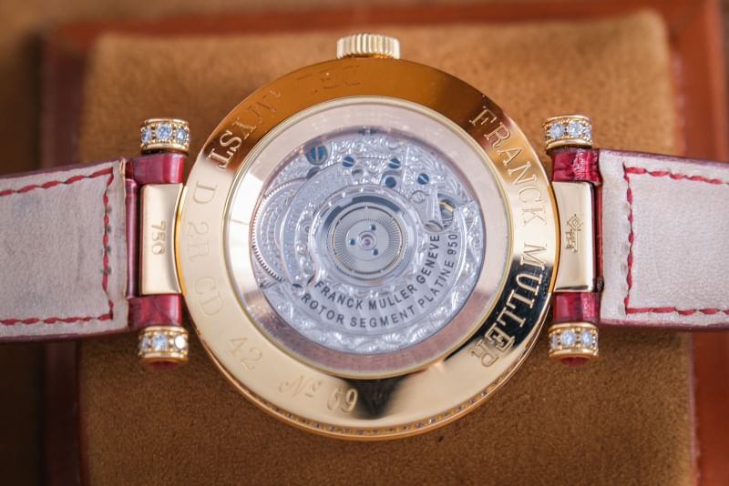 Franck Muller Double Mystery 18K Rose Gold Full Diamond - Image 2