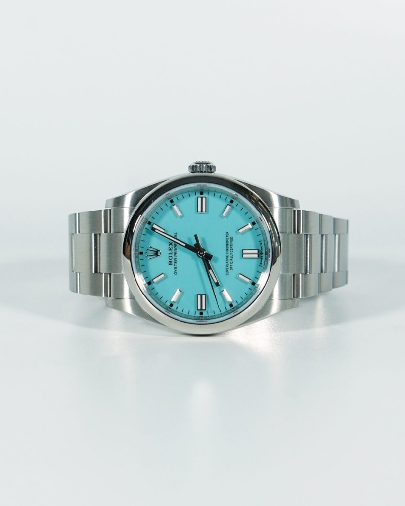 ROLEX Oyster Perpetual 36 Turquoise Blue Dial 126000 2026 - Image 3