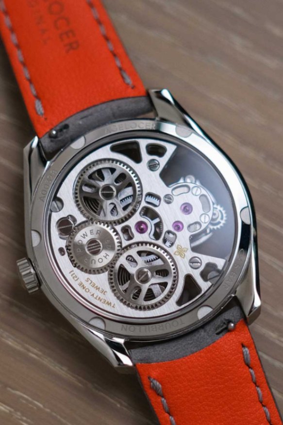 AGELOCER Free-Sprung Balance Manta Flying Tourbillon 9301A7 - Image 2