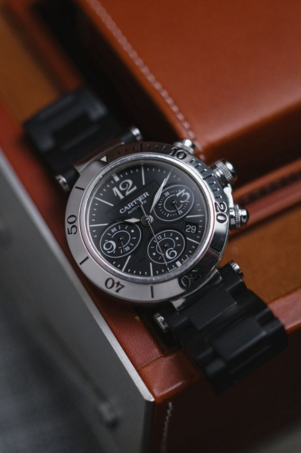 Cartier Pasha De Cartier Chronograph Black PVD - Image 2