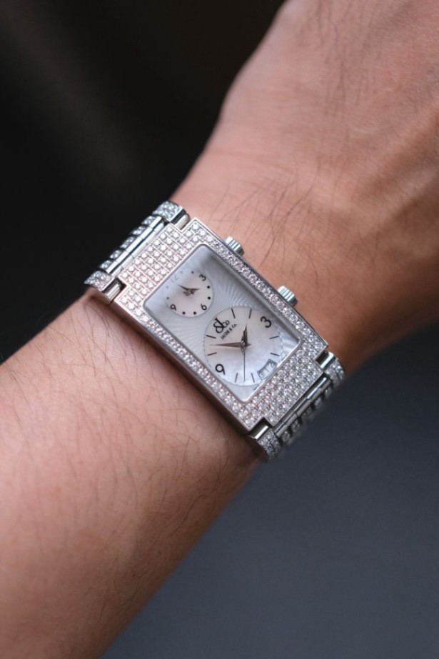 Jacob & Co Angel Dual Time MOP Full Diamond thumbnail 3