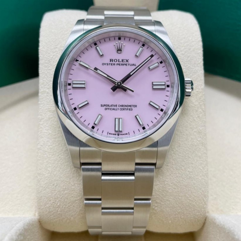 Oyster Perpetual Candy Pink Dial 36mm - Image 2
