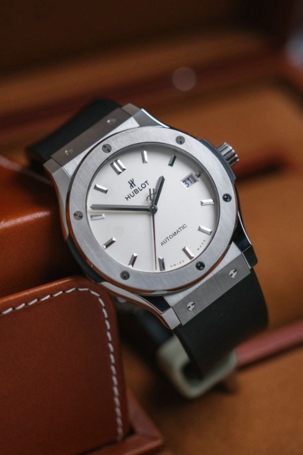 Hublot Classic Fusion Titanium White Opalin - Image 5