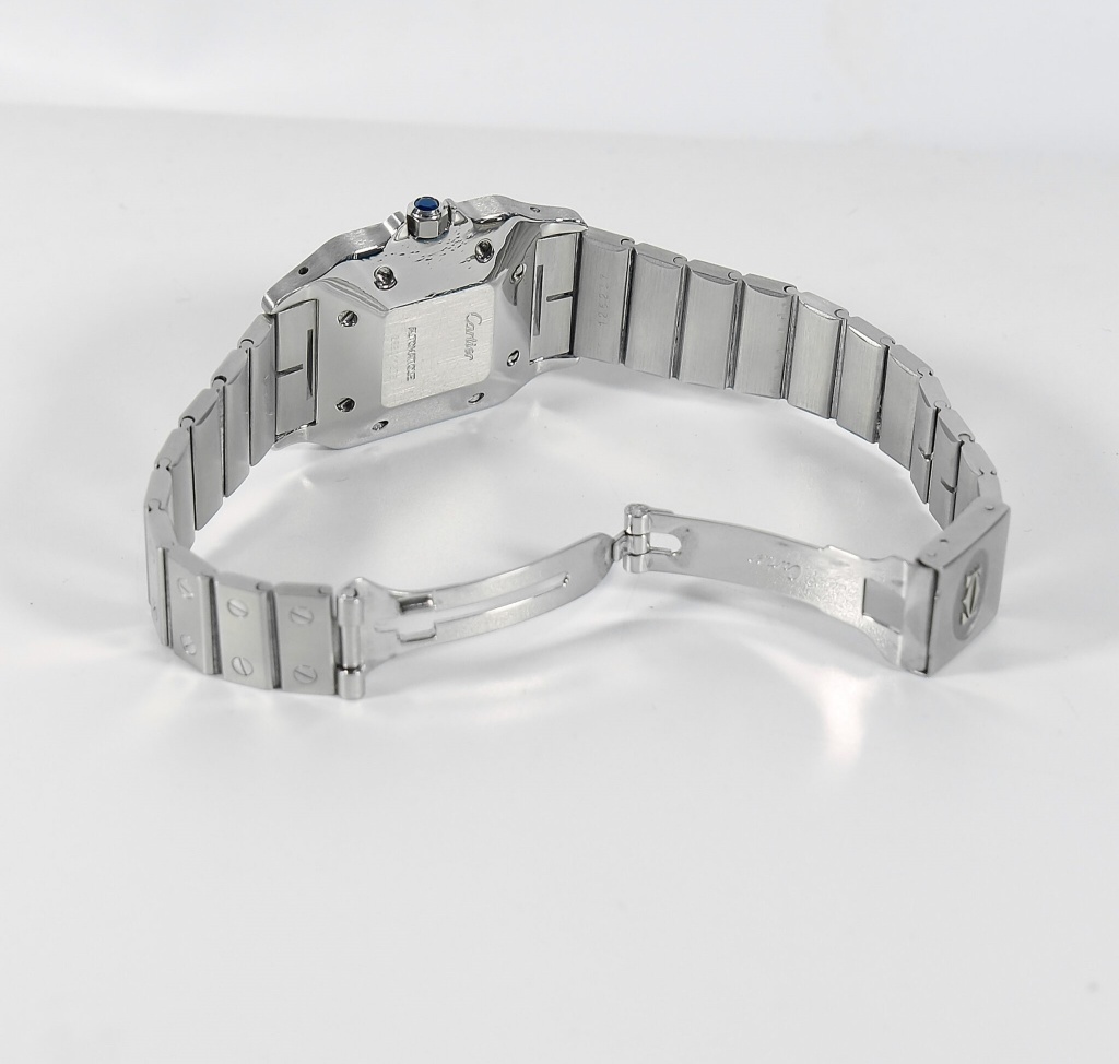 Cartier Santos 2960 Silver Dial Stainless steel 1996 thumbnail 8