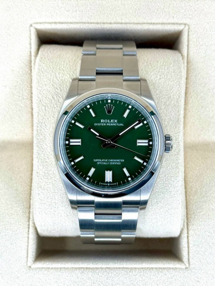 Oyster Perpetual Green Dial 36mm - Image 2