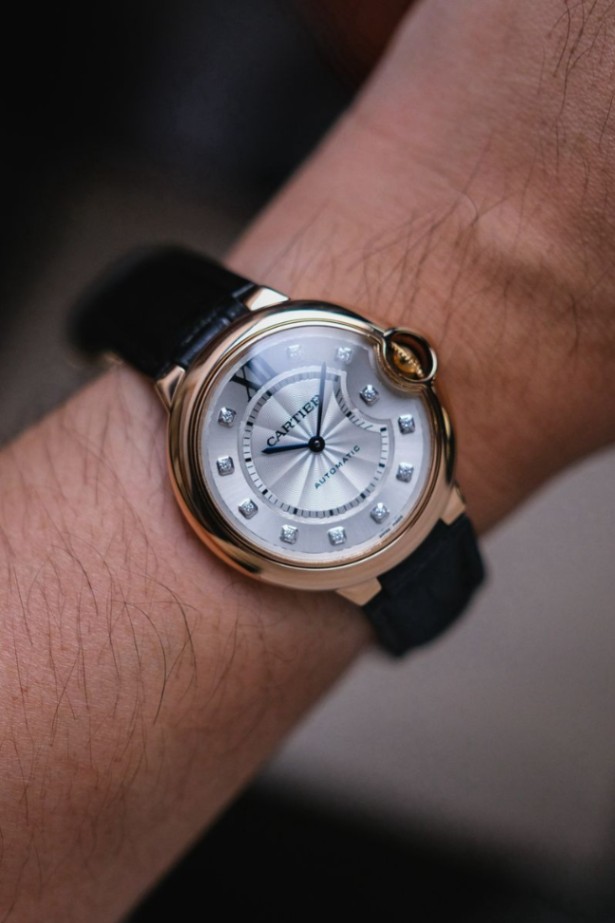 Cartier Ballon Bleu 18K Rose Gold Diamond thumbnail 4