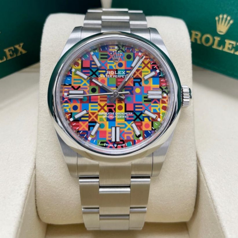 Oyster Perpetual Multicolor Jubilee Motif 41mm