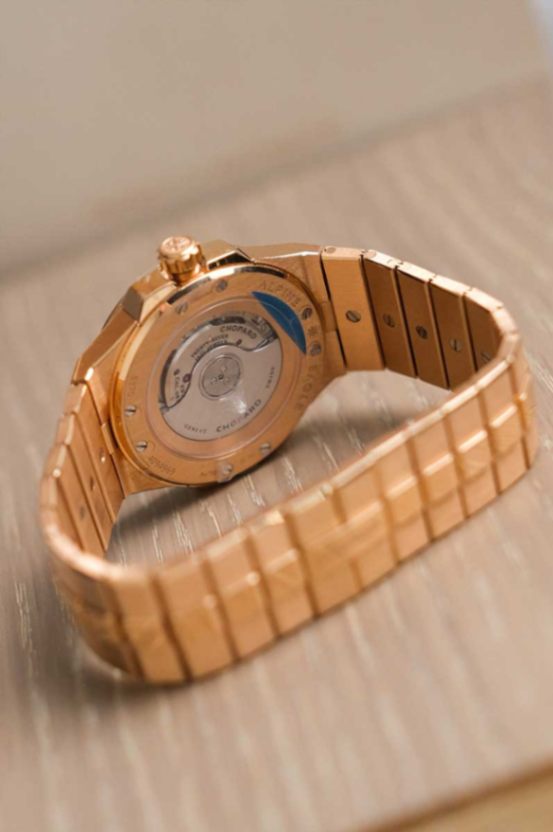 Chopard Alpine Eagle 36 Rose Gold Diamond 295370-5002 - Image 2
