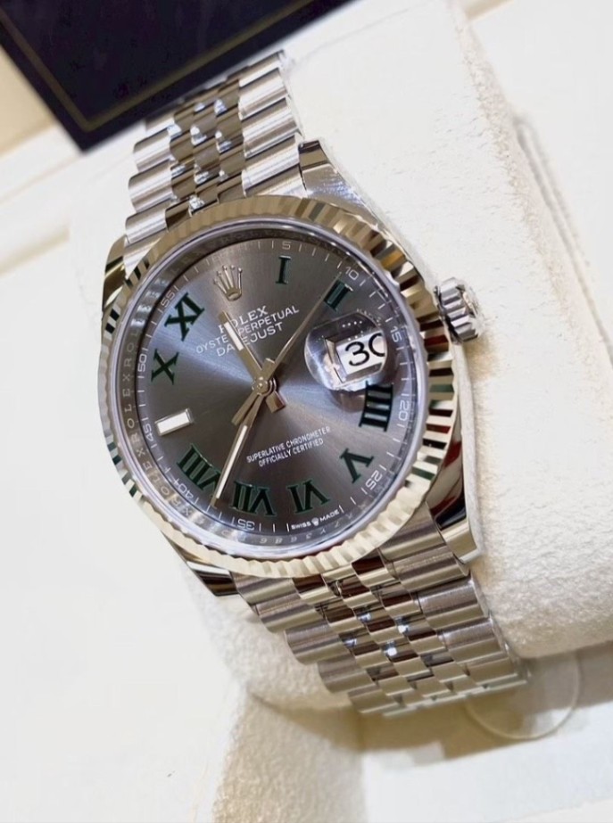 ROLEX Datejust 41 Wimbledon Jubilee 126334 5/2026 thumbnail 3
