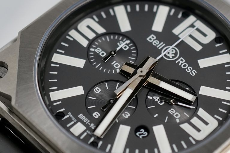 BELL & ROSS BR 01 Titanium Chronograph BR 01-94-TT 46mm thumbnail 2