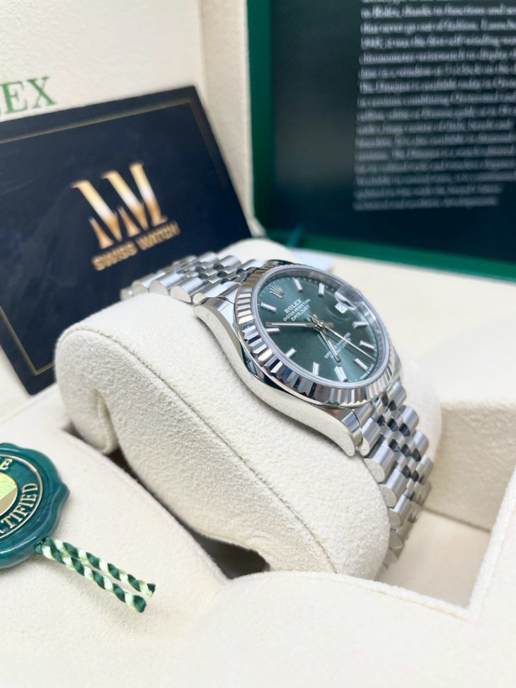Datejust Mint Green Jubilee 31mm - Image 4