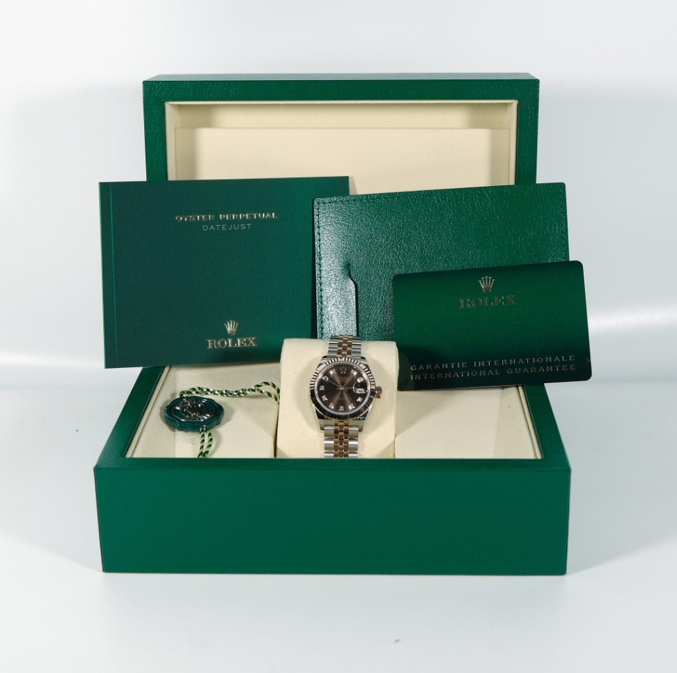 Rolex New Datejust 279171 Chocolate Diamond Dial Two-Tone Jubilee 2026 thumbnail 4