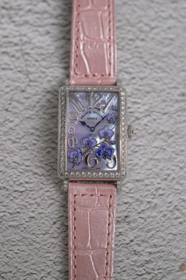 Franck Muller Long Island 18K White Gold MOP Diamonds Limited