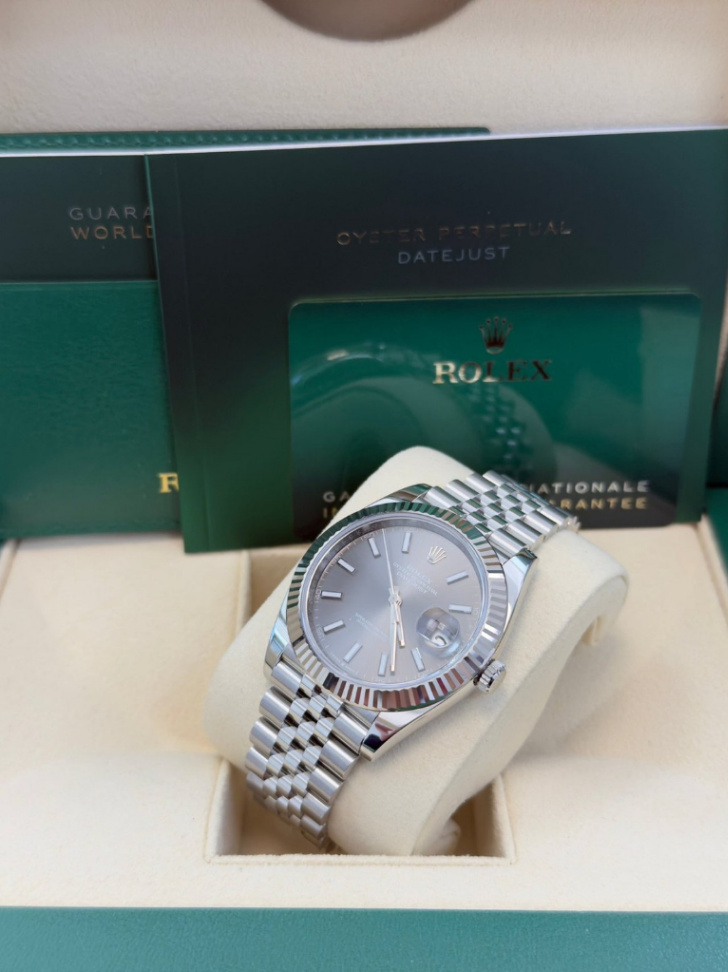 Datejust Grey Dial Jubilee 41mm - Image 3