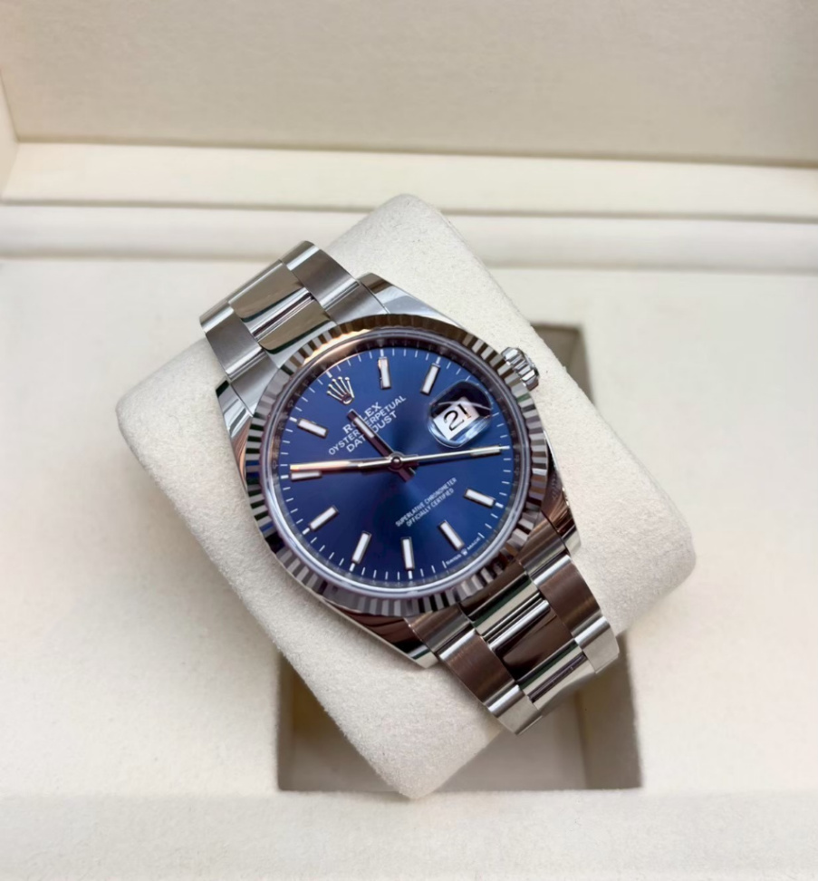 Datejust Blue Dial Oyster 36mm - Image 2